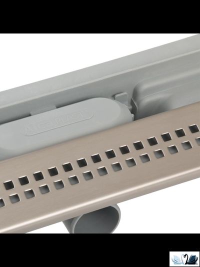 Лоток для душа Alcadrain APZ9-850 Simple желоб в комплекте с решеткой