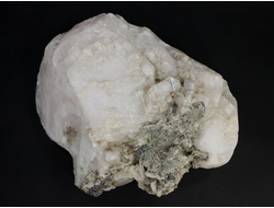 Манганокальцит, крупный кристалл с розовой флуоресценцией в УФ, Россия, Дальнегорск (195*160*80 мм, 2774 г) №19893