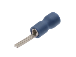 Наконечник кабельный штифтовой плоский изолированный НШПИ 2.5-10 серия ПРОФИ с ПВХ манжетой