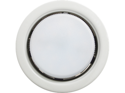 EKS светильник GX53 белый OPTIMA  106(90)x38 с термокольцом