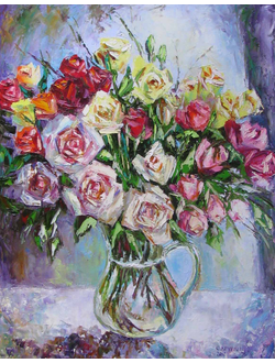 Картина от автора Букет роз