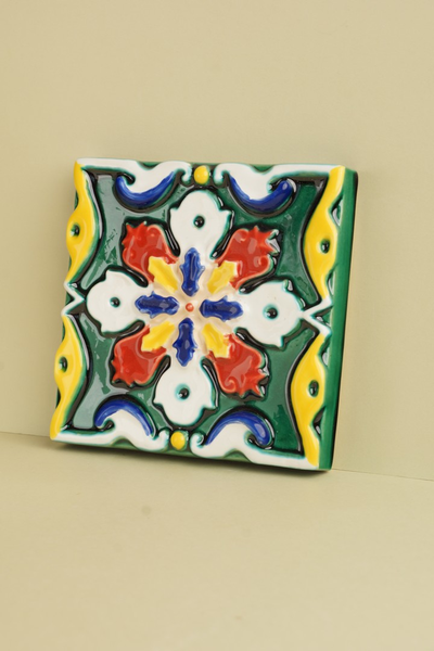 Нарцисс цветной (керамическая плитка)