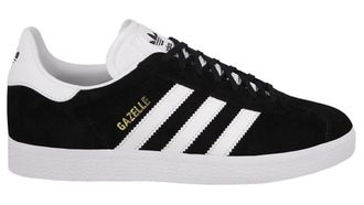 Adidas Gazelle Черные с белым замша (36-45)  Арт. S005