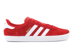 Adidas Gazelle Красные с белым (36-45) Арт.025М