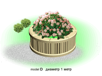 Model D диаметр 1 метр