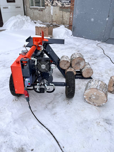 Дровокол "Захарыч"гидравлический с электродвигателем, 6 т , 5,5 Квт, от