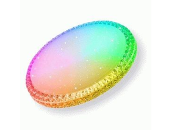 LEEK управл. св-к-люстра св/д 85W(7200lm) 2K-4K-6K-RGB d490x80 звезд. небо пульт ДУ Mystery (Pluton)