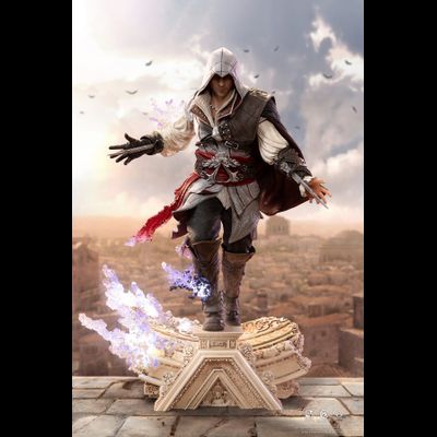 ПРЕДЗАКАЗ - Эцио Аудиторе (серия Assassin's Creed)  - Коллекционная СТАТУЯ 1/8 Assassin’s Creed Animus Ezio (PA048AC) - PureArts ?ЦЕНА: 21500 РУБ.?