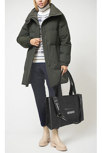 (АРТИКУЛ: 9133/01) СУМКА БОЛЬШАЯ, ТЕКСТИЛЬ, ЧЕРНАЯ С БЕЛЫМ ЛОГОТИПОМ, РУЧКИ И РЕМЕНЬ ЧЕРЕЗ ПЛЕЧО