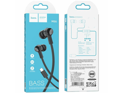 Проводные наушники Hoco M86 Ocean Type-C черный