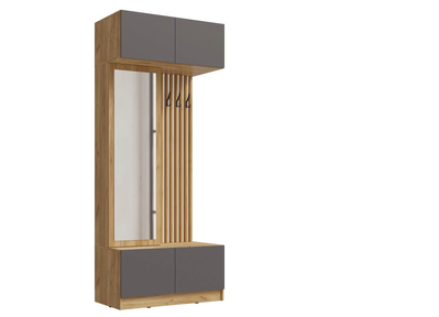 Прихожая РЕГИНА Дуб Крафт золотой/Графит