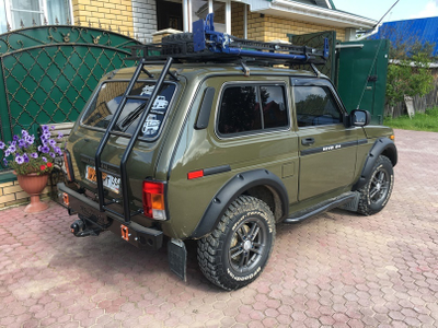 Бампер силовой задний ZST-ФХ010 (Фишхантер)-крепление на штатное место