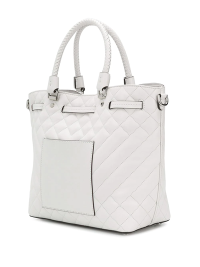 Стеганая сумка-тоут Michael Kors цвет белый
