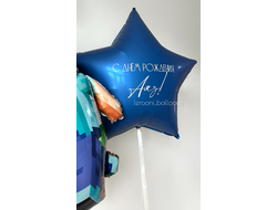 Звезда с надписью