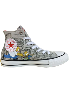 Кеды Converse The Simpsons Chuck Taylor высокие серые