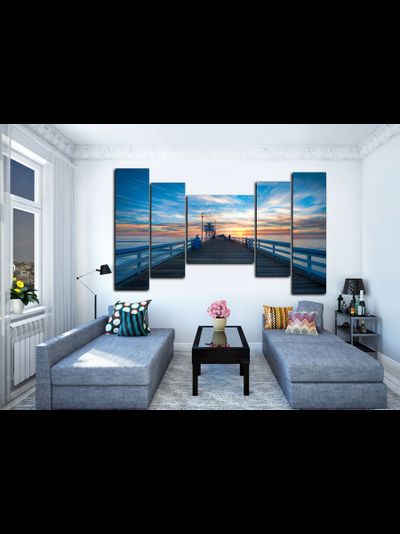 Модульная картина "Мост к солнцу"