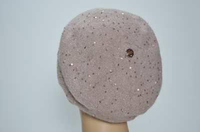 Vizio Collezione головной убор розовый осень зима 2024 - 2025