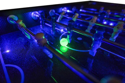 Настольный футбол (кикер) «Azure» (148x78x87 см, черный)