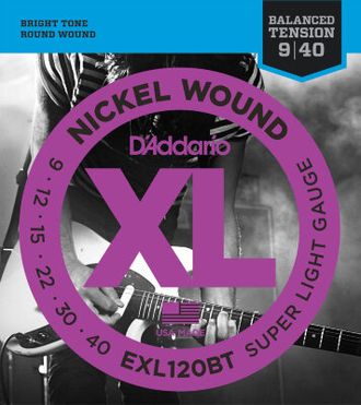 D'Addario EXL120BT Комплект струн для электрогитары