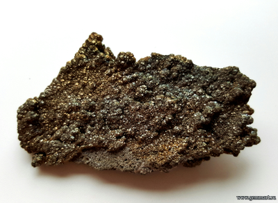 Пирит, лимонит. Россия. 84*50*16мм