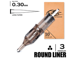 3 RLLT/0.30 - Round Liner Long Taper "EZ FILTER"