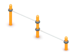 2266.1.50 Воркаут «Перекладины для отжимания»