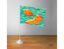 Флаги и флажки Капибара, Kapibara-san