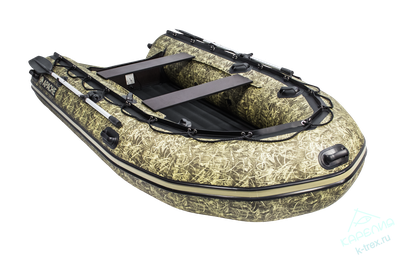 Лодка ПВХ Мастер Лодок Apache 3300НДНД Камуфляж Камыш