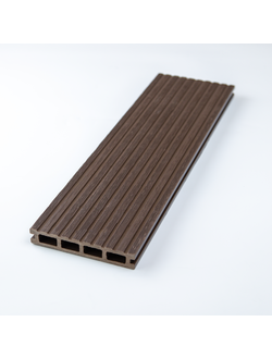 Террасная доска Ecodecking Комфорт 3D Шоколад Вельвет