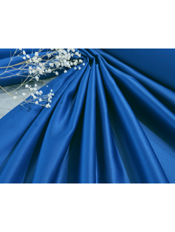 Атлас матовый СИНИЙ КОБАЛЬТ арт. 40