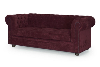 Диван Честер 3-местный с декоративным молдингом