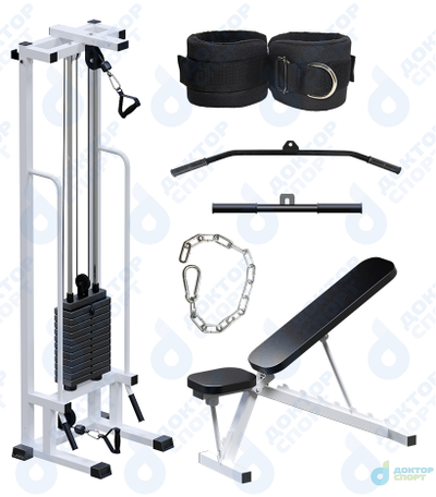 "Лидер" 60/75/100 кг со скамьей