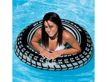 Intex, Надувной круг 91см "Шина" до 60кг, от 9 лет 59252