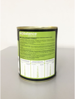 Probalance (Пробаланс) влажный корм (консерва) для собак с чувствительным пищеварением с ягнёнком 850 г