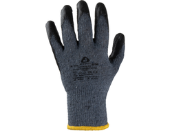Трикотажные перчатки с двухслойным латексным покрытием ладони JETA SAFETY JL-101 Double LTX
