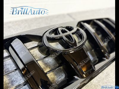 Решетка Toyota Prado 120 черная антихром