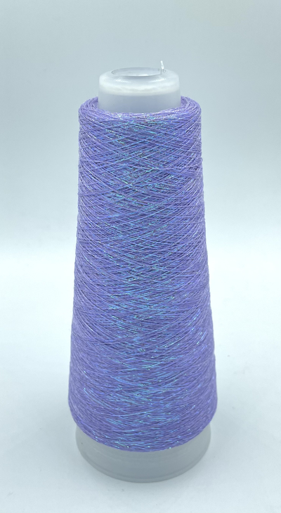 TORCITURA di DOMASO BACH LUREX  люрекс 1/ 33000 65% ВИСКОЗА 35% PL  (50 грамм, 1650 метров) цв. 890 лиловый с голубым отливом