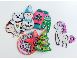 Трафареты "Зимние узоры"