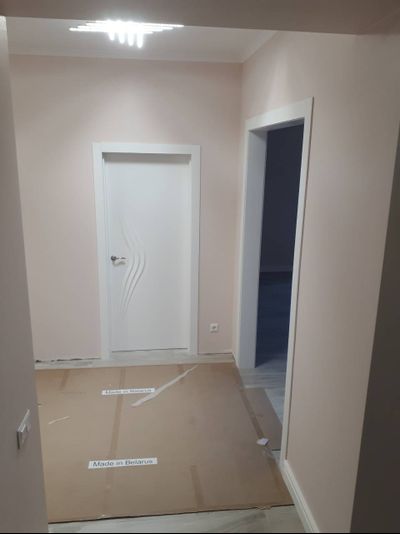 PORTE RICHI (Беларусь). АРБАТ, МОДЕЛЬ ЛЧ12 (Л11), ЭМАЛЬ БЕЛАЯ. ПОЛОТНО ГЛУХОЕ с 3D ФРЕЗЕРОВКОЙ