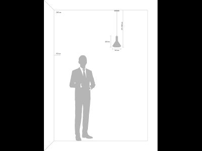 Freya, Подвесной светильник Lizia, FR8010PL-01GB