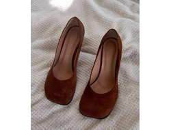 Туфли  замшевые 39-40