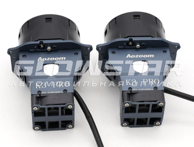 Билед модули Aozoom K3 PRO 2025 Dragon Knight 3.0 дюйма, 2 чипа, 5500K, 12V, 50W/60W, крепление 3R