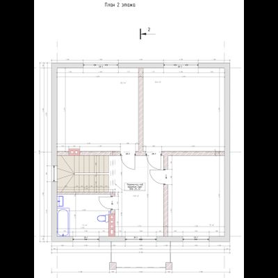 Двухэтажный дом с четырьмя спальнями 165м² (S44)