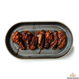 Куриные крылышки 7 штук + соус барбекю