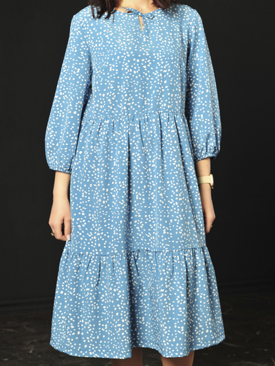 Платье: 644-0224 морская волна