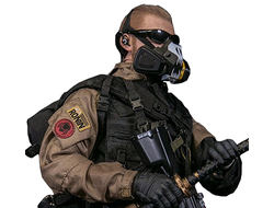 Самурай Сакифудзи Крейг - Коллекционная ФИГУРКА 1/6 scale EXTREMEZONE Samurai SAKIFUJI CRAIG (EBS001) - DAMTOYS