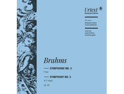 Brahmsc study score Symphony No. 3 in F major Op. 90