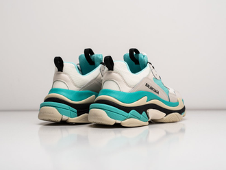 Кроссовки Balenciaga Triple S White Green