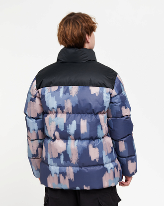 Зимняя куртка Downjacket Print Navy