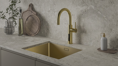 Сенсорная система мгновенного кипячения воды с газацией и охлаждением 5в1 AQUAHOT ASPEN